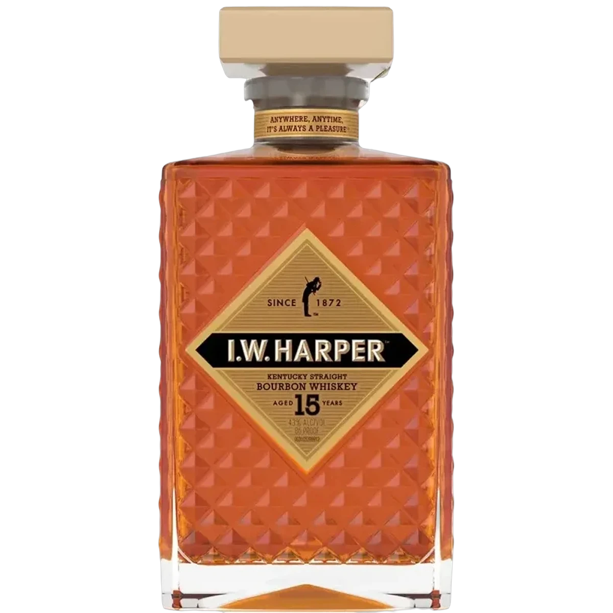 I.W. Harper 15 Year Bourbon Whiskey 750ml