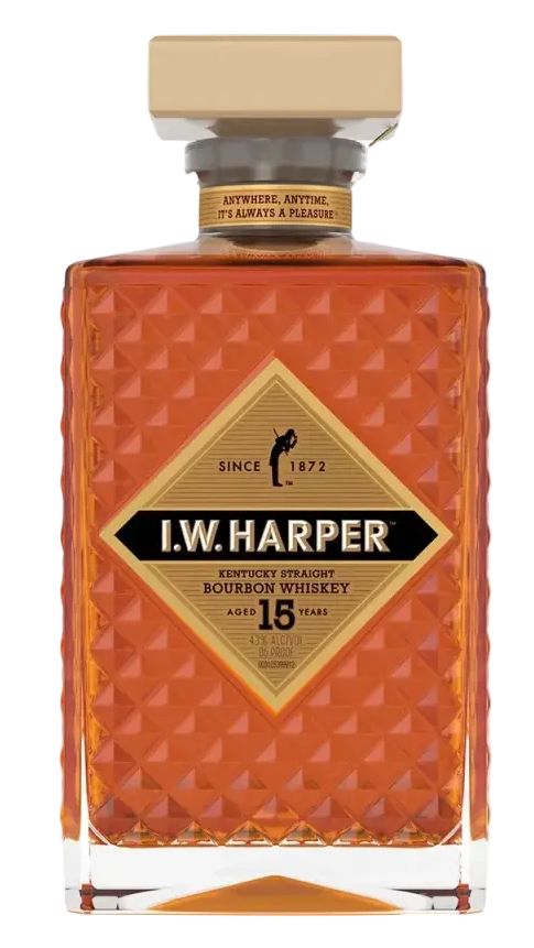 I.W. Harper 15 Years Bourbon Whiskey 750ml
