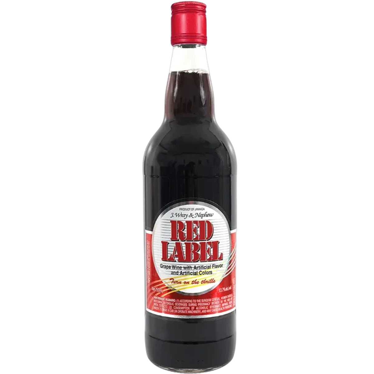 J Wray & Nephew Red Label Wine