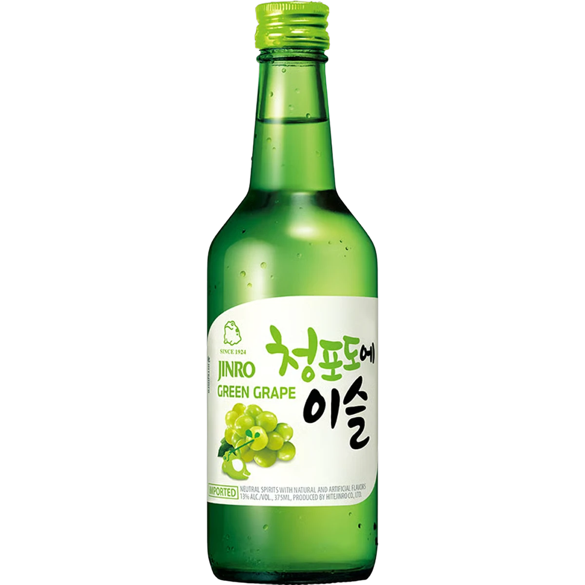 Jinro Chamisul Green Grape Soju 375ml