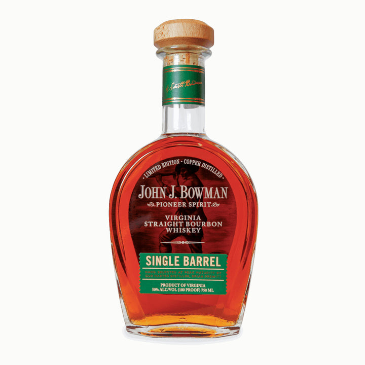 John J. Bowman Single Barrel Virginia Straight Bourbon Whiskey 750ml