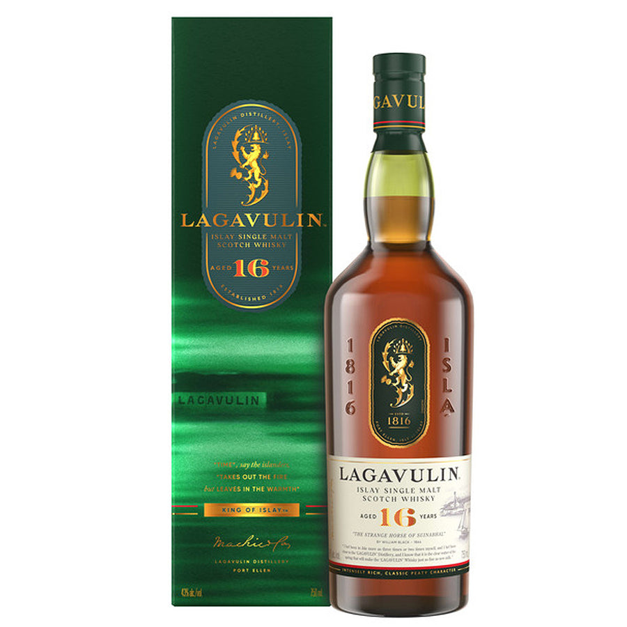 Lagavulin 16 Year Old Islay Single Malt Scotch Whisky - Liquor