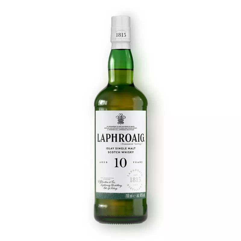 ウイスキー LAPHROAIG 10 Years Old 750ml Laphroaig Single Malt Scotch Whisky 10 Year 750ml - Liquor Store