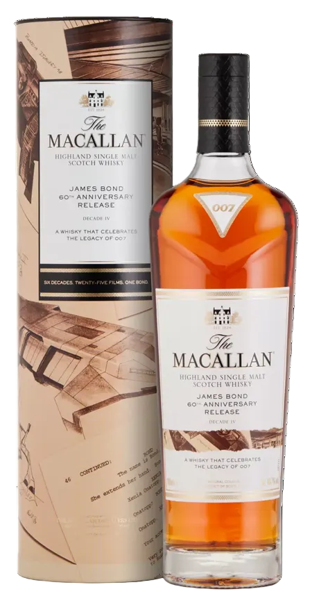 The Macallan James Bond 60th Anniversary Decade IV 700ml