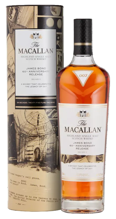 The Macallan James Bond 60th Anniversary Decade V 700ml