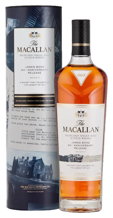 The Macallan James Bond 60th Anniversary Decade VI 700ml