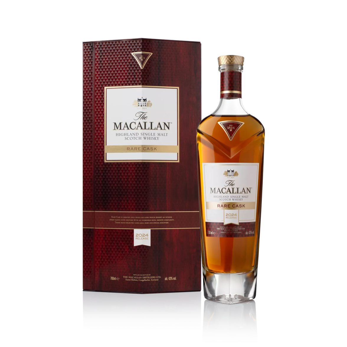 Macallan Rare Cask Highland Single Malt Scotch Whisky 2024 Release Macallan Rare Cask Highland Single Malt Scotch Whisky 2024 Release