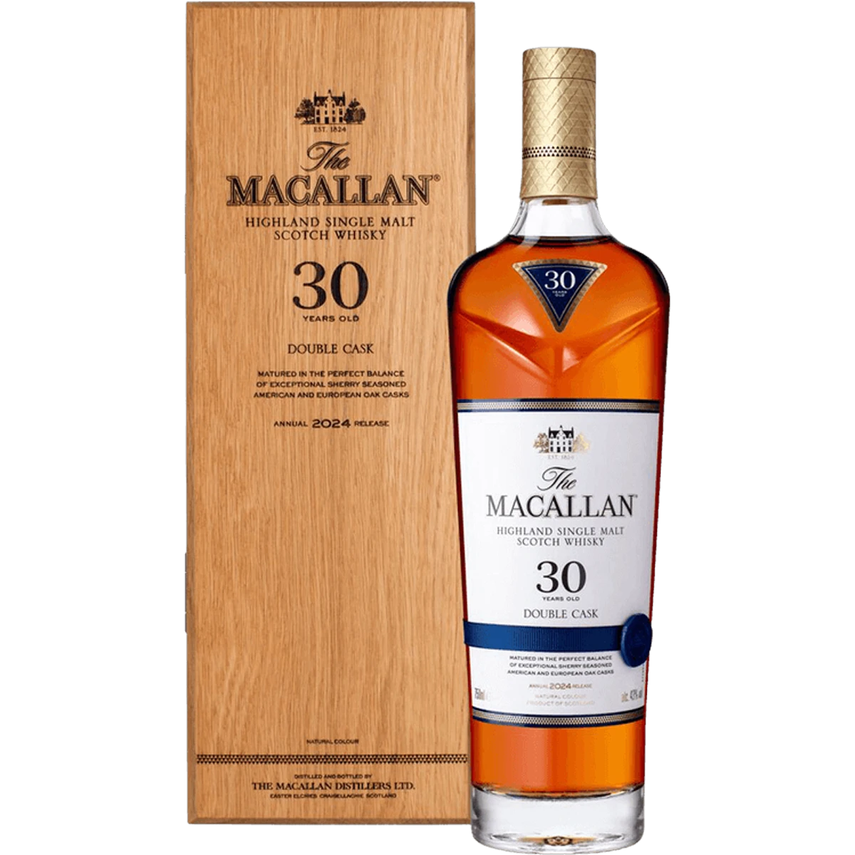 Macallan 30 Year Double Cask Highland Single Malt Scotch Whisky 750ml