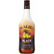 Malibu Black Rum 70 Proof 1L