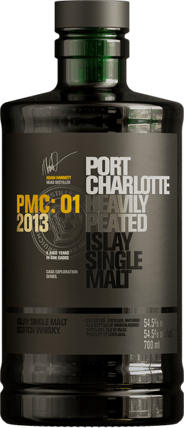 ウイスキー Port Charlotte PMC: 01 2013 PCH_PCM_01_2013_R2023_DarkBG_7