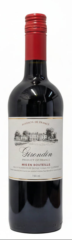 Les Vignerons de Tutiac Girondin Rouge .5ABV  Low Alcohol