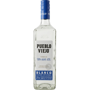 Pueblo Viejo Blanco Tequila 1L bottle