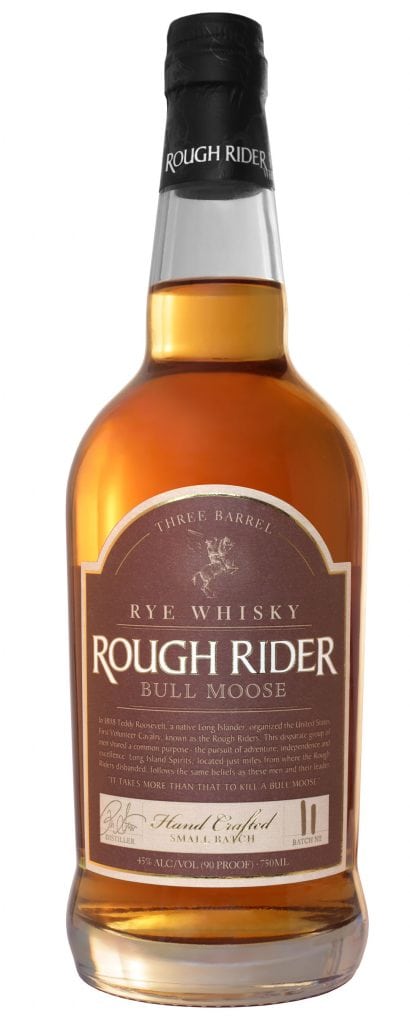 Rough Rider Bull Moose Three Barrel Rye Whisky