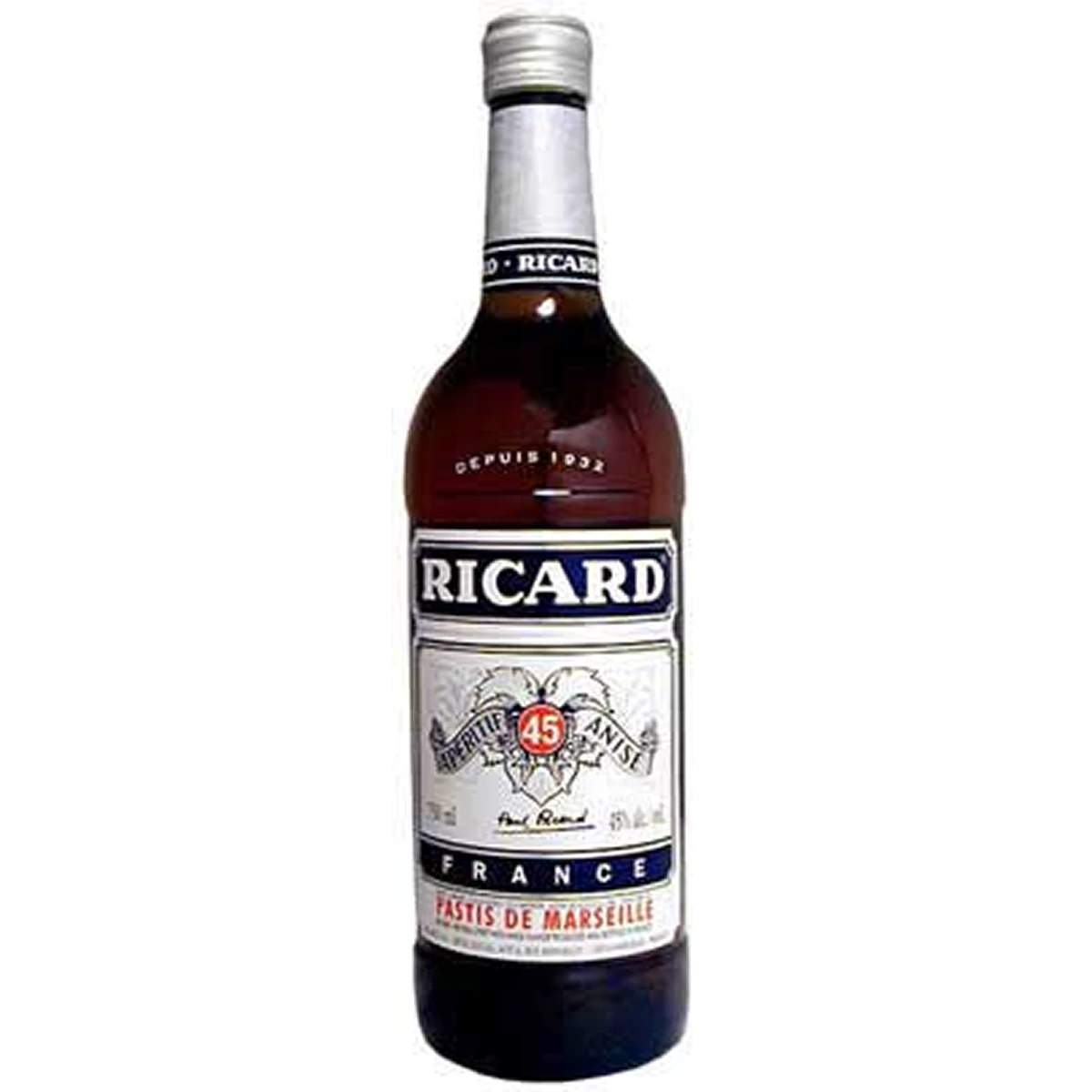 Ricard Pastis de Marseille Anise Liqueur 750ml