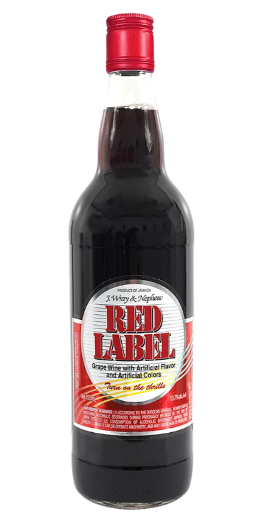 J Wray & Nephew Red Label Wine