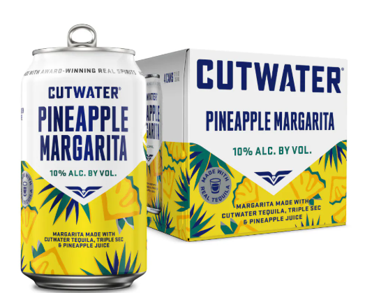 Cutwater Pineapple Margarita 4 Pack
