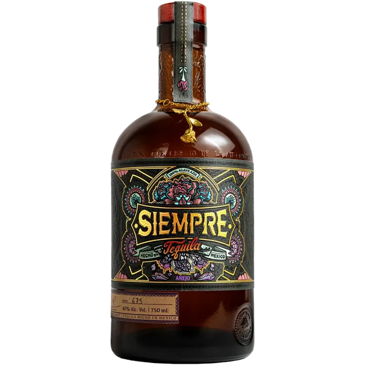 Siempre Anejo Tequila 750ml bottle