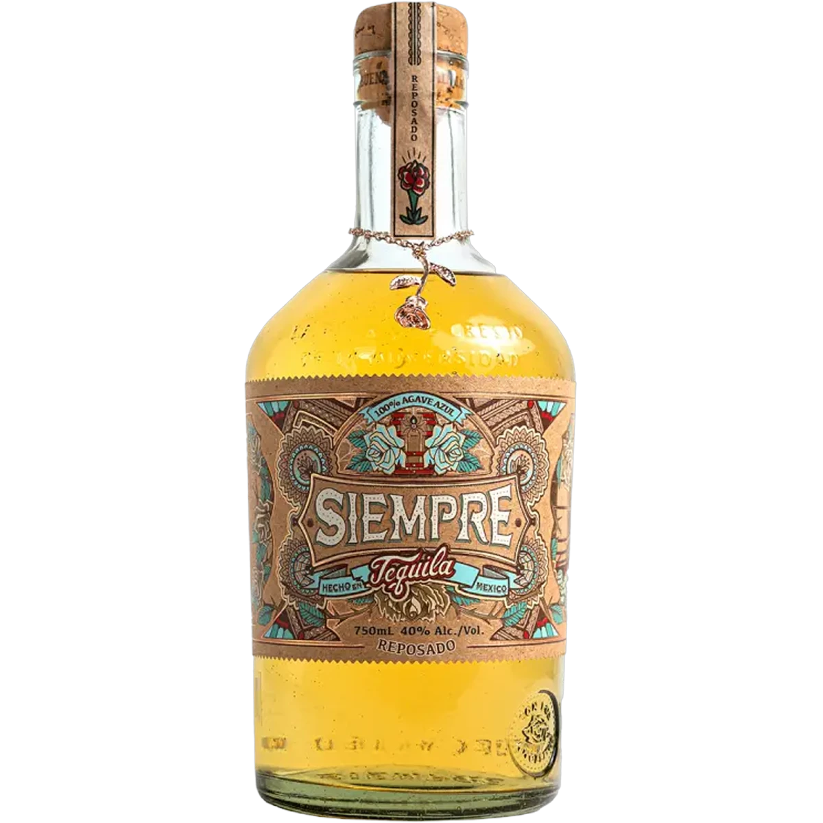 Siempre Reposado Tequila 750ml bottle