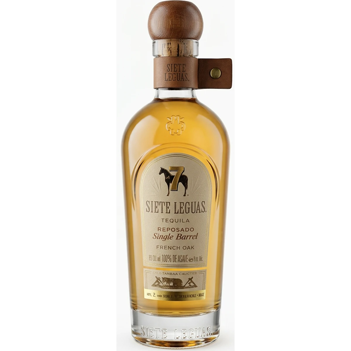 Siete Leguas Reposado Single Barrel French Oak Tequila 700ml bottle