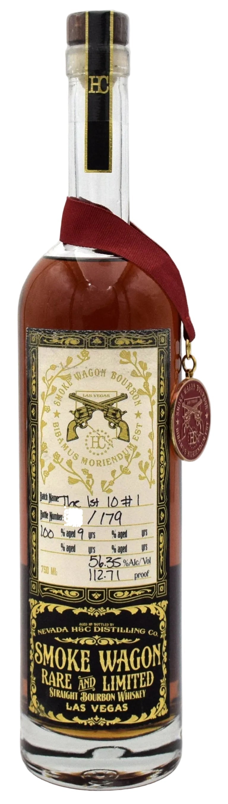 Smoke Wagon Rare & Limited The 1st 10 # 1 112.71 Proof 750ml