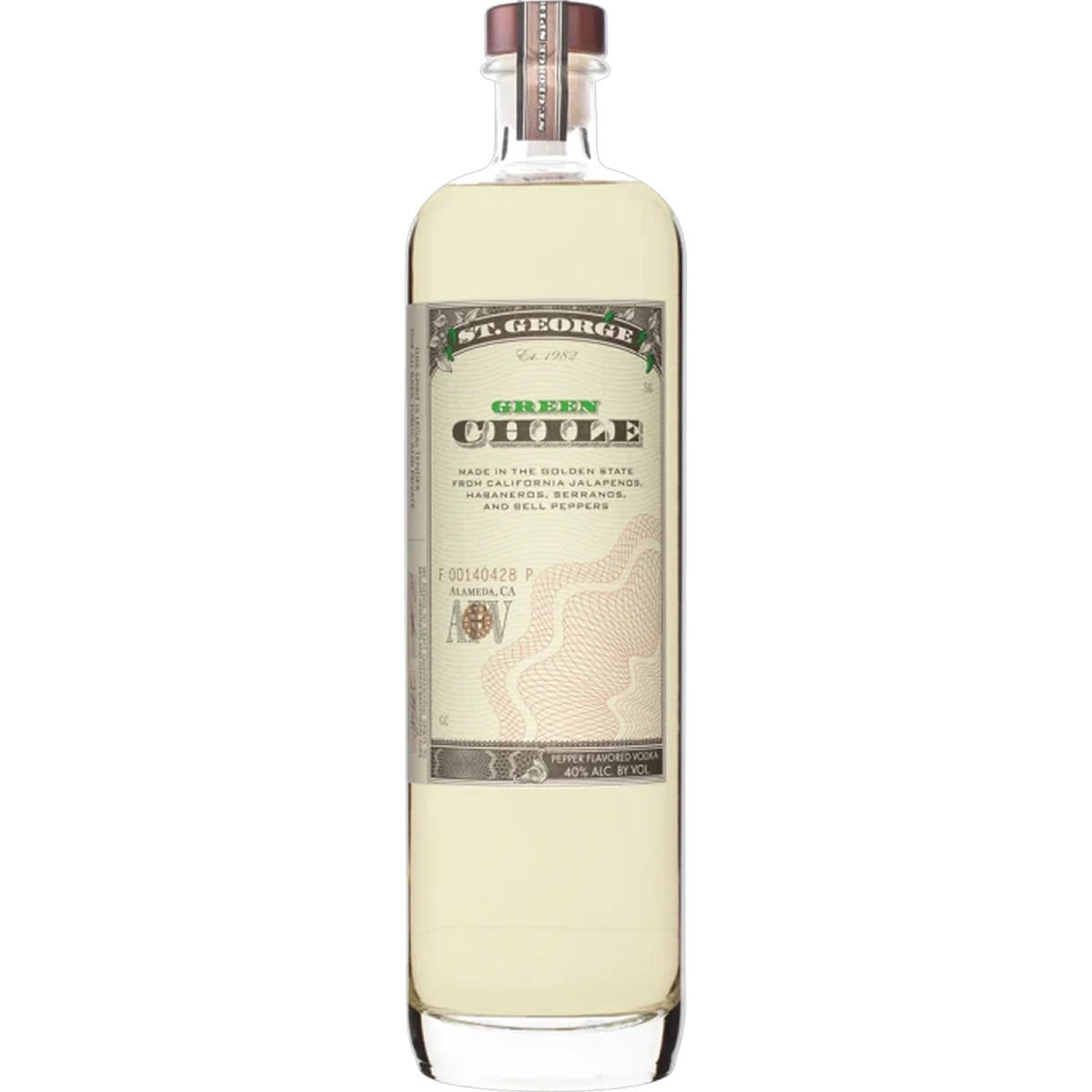 St. George Green Chile Vodka 750ml