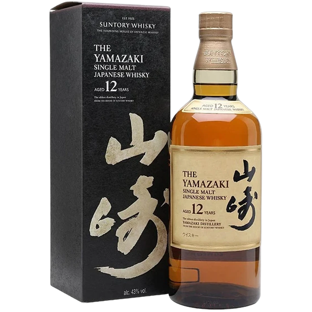Yamazaki 12 Year Single Malt Japanese Whisky 750ml