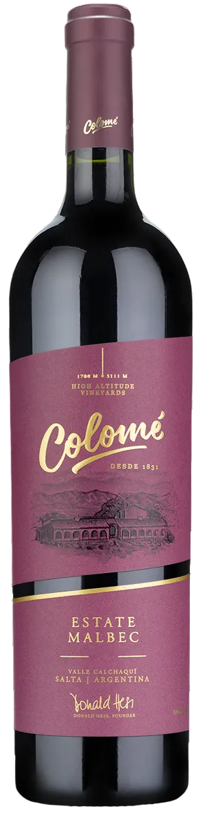 Bodega Colome Estate Malbec Valle Calchaqui 2023