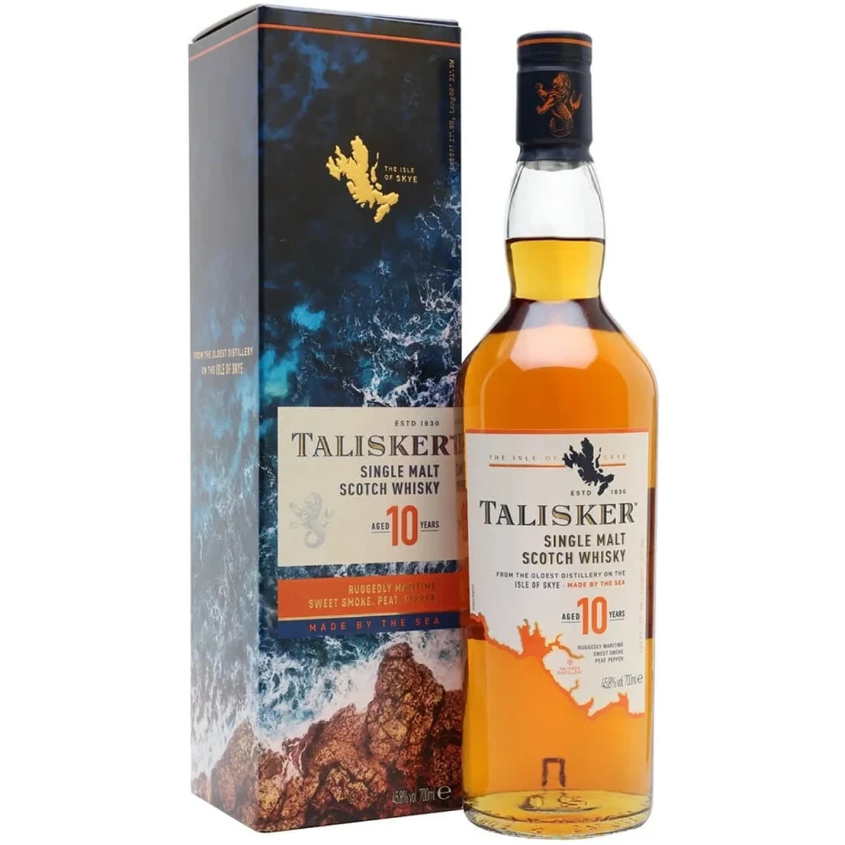 Talisker 10 Year Single Malt Scotch Whisky 750ml