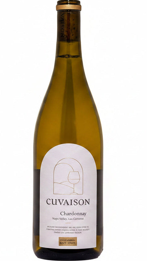 Cuvaison Estate Chardonnay Napa Valley 2024 750ml Carneros California white wine bottle.