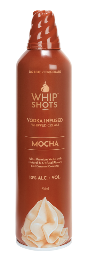 Whip Shots Mocha Vodka Infused Whipped Cream