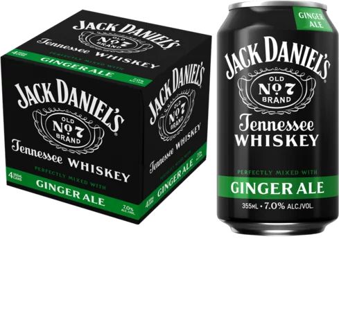 Jack Daniels Tennessee Ginger Ale 