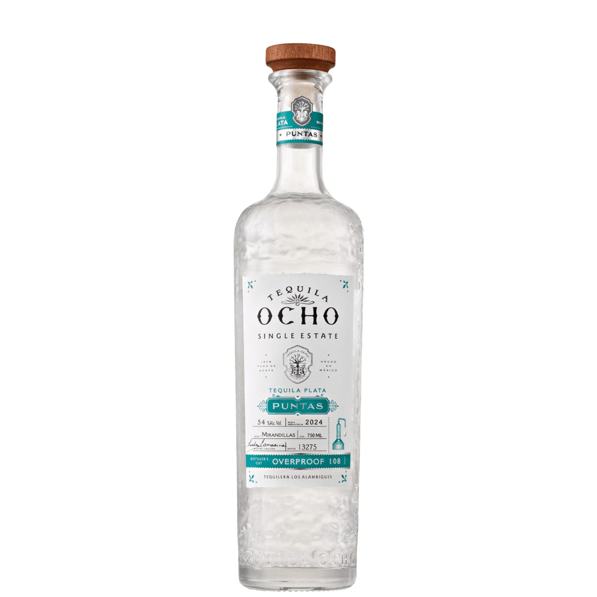 Tequila Ocho Single Estate Plata Puntas