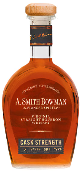 A Smith Bowman Cask Strength Bourbon Batch 3