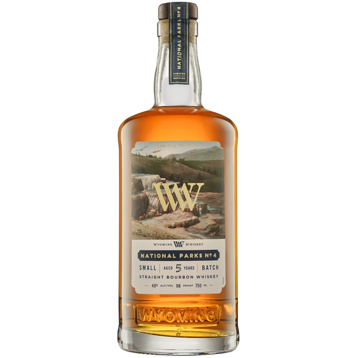 Wyoming Whiskey National Parks No. 4 Bourbon 750ml