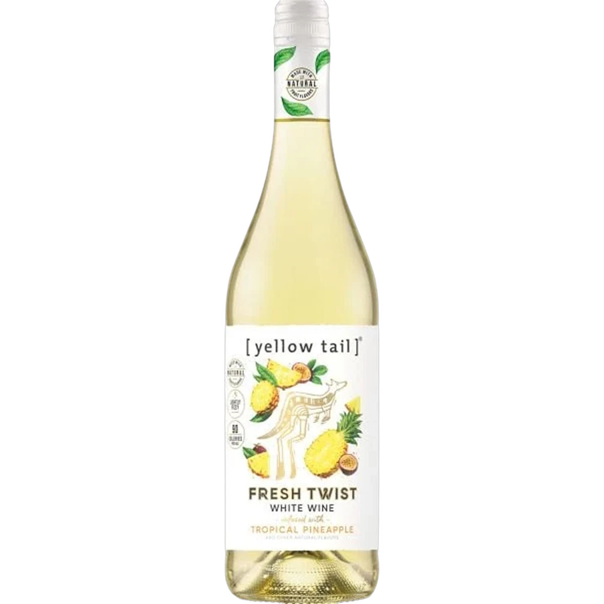 Yellow Tail Fresh Twist Tropical Pineapple White Wine 750ml