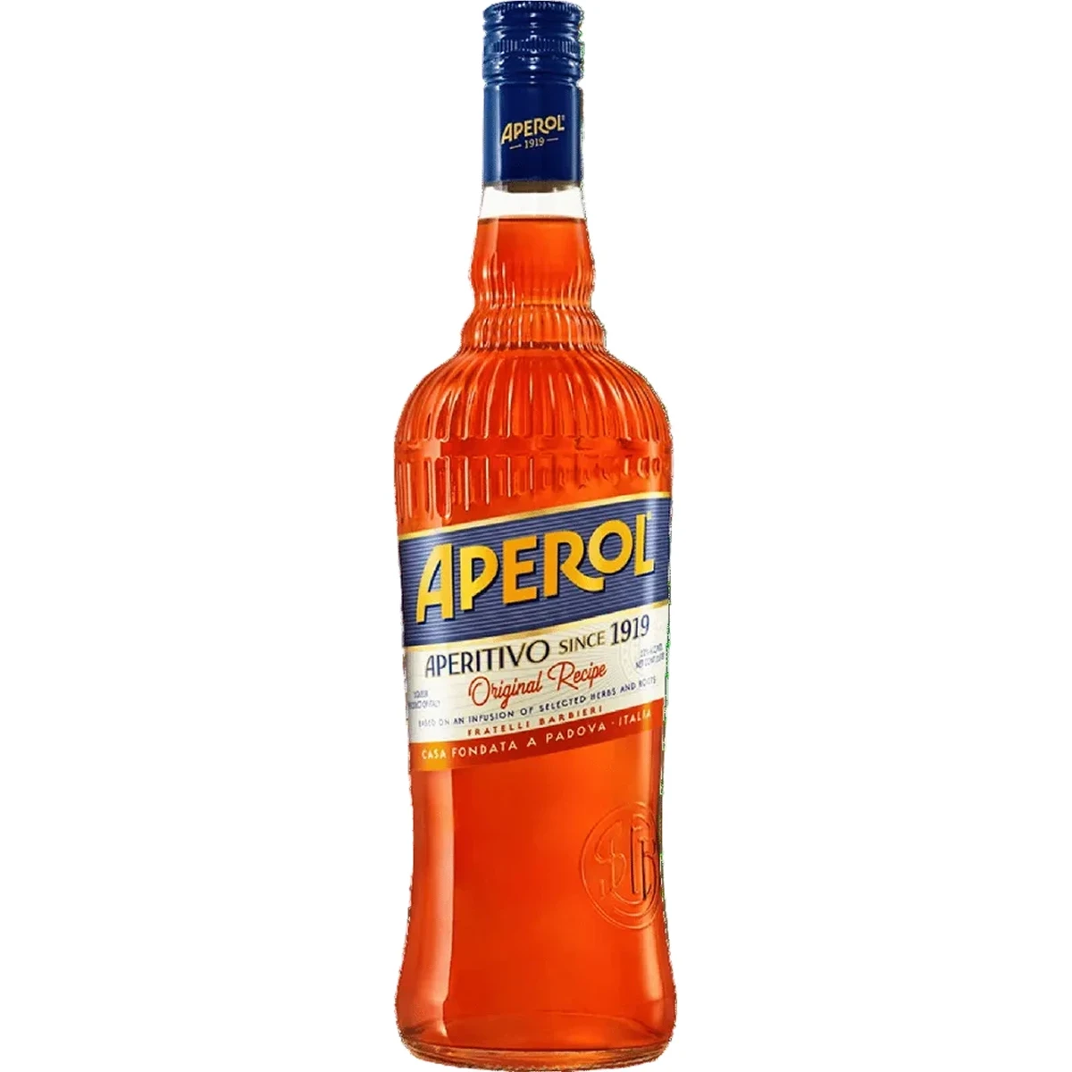 Bottle of Aperol Aperitivo, a bitter aperitivo from Italy