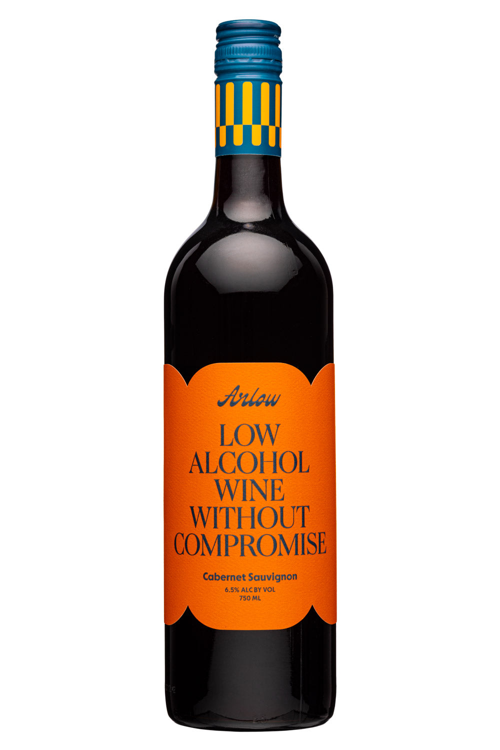 Bottle of Arlow Cabernet Sauvignon, a low-alcohol Cabernet Sauvignon from California, 750ml