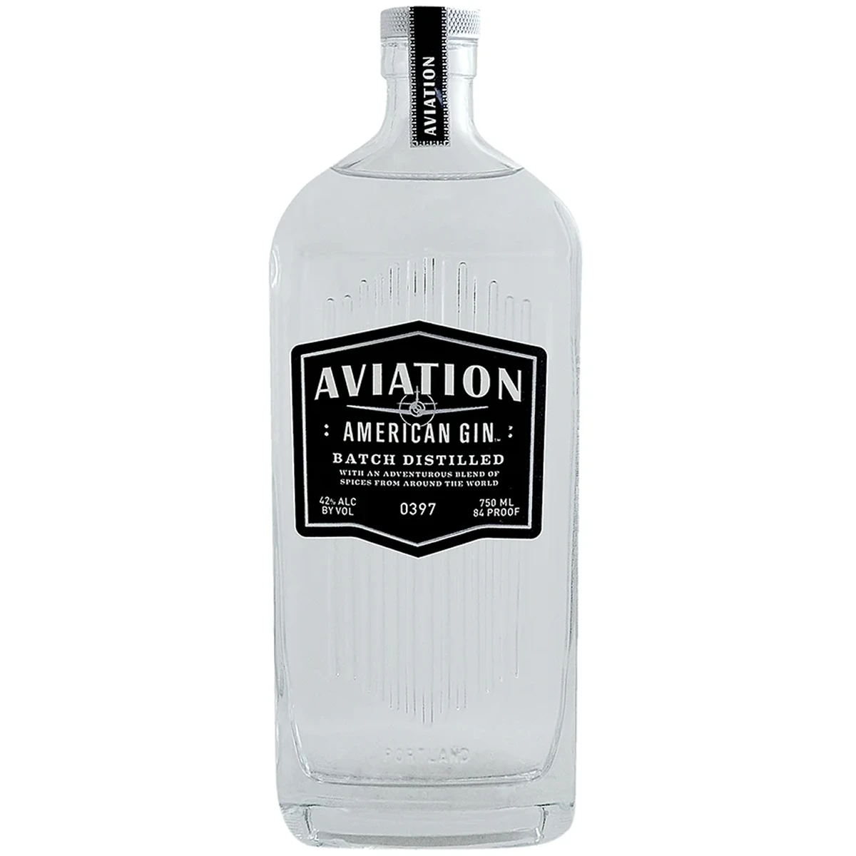 Bottle of Aviation American Gin, a gin from Oregon