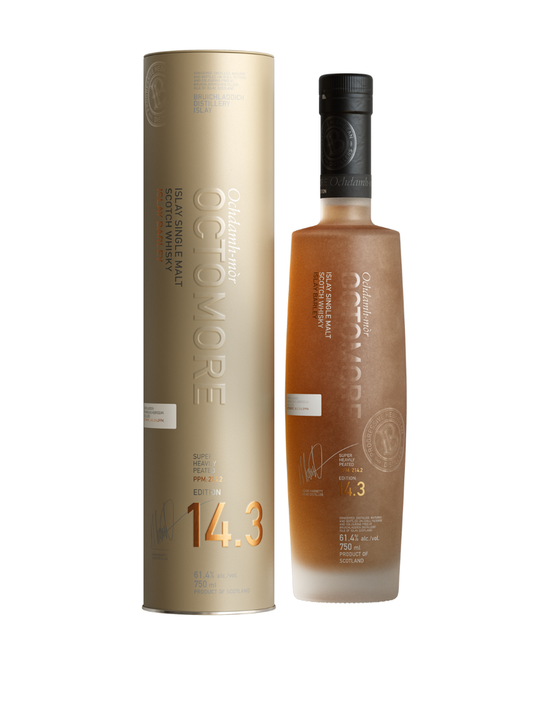 Bruichladdich Ochdamh-mor Octomore 14.3 Edition