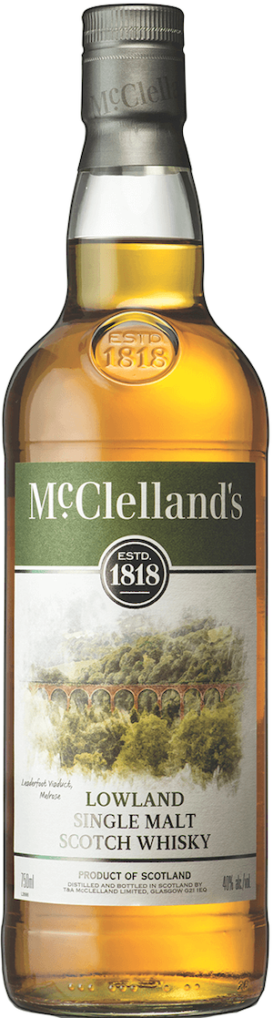 McClelland's Lowland Single Malt Scotch Whiskey