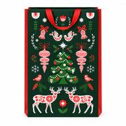 Cakewalk Scandinavian Holiday Two Bottle Wine Bag, a two-bottle gift bag for wine