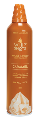 Whip Shots Caramel Vodka Infused Whipped Cream