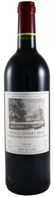 Bottle of Chateau Duhart-Milon 2016, a red wine from Pauillac, Bordeaux, France, 750ml