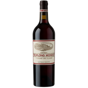 Bottle of Chateau Troplong Mondot 2014, a red wine from Saint-Emilion, Bordeaux, France, 750ml
