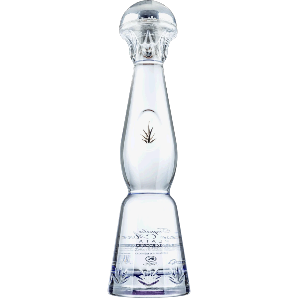 Decanter of Clase Azul Plata Tequila, a blanco tequila from Jalisco, Mexico, 750ml
