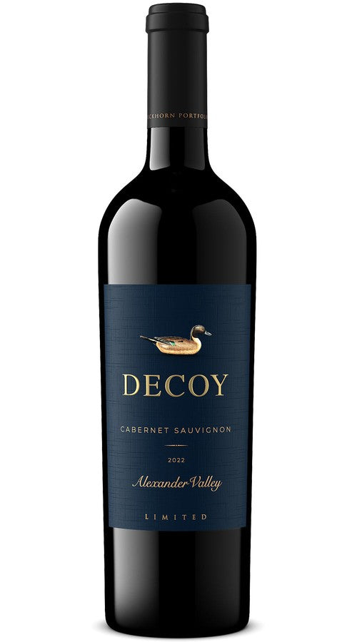 Bottle of Decoy Limited Alexander Valley Cabernet Sauvignon, a Cabernet Sauvignon from Alexander Valley, Sonoma County, California, 750ml