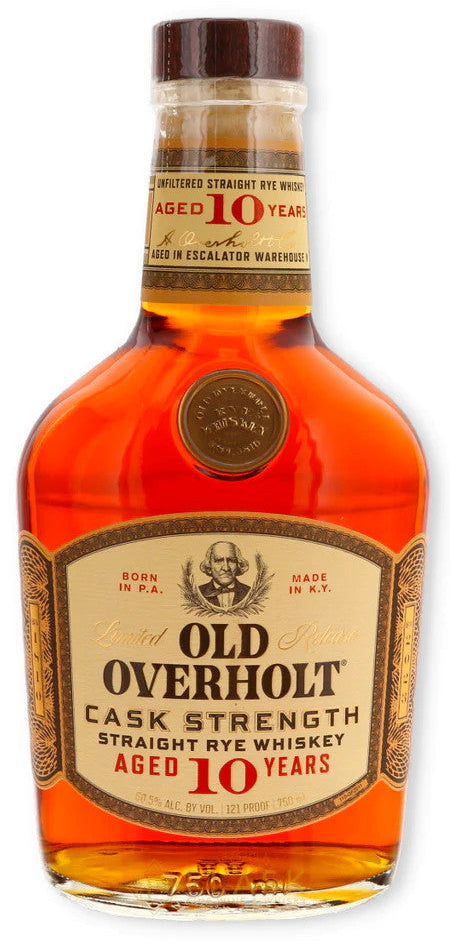 Old Overholt Cask Strength Straight Rye 10 Year