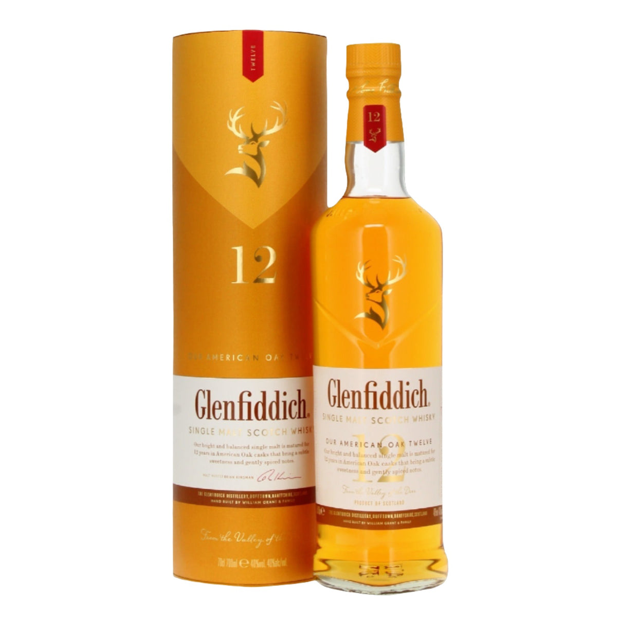 Glenfiddich Single Malt 12 Year Our American Oak