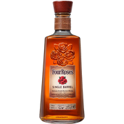 Bottle of Four Roses Single Barrel, a Kentucky straight bourbon whiskey from the United States