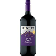 Bottle of Frontera Pinot Noir, a red wine from Central Valley, Chile, 1.5L
